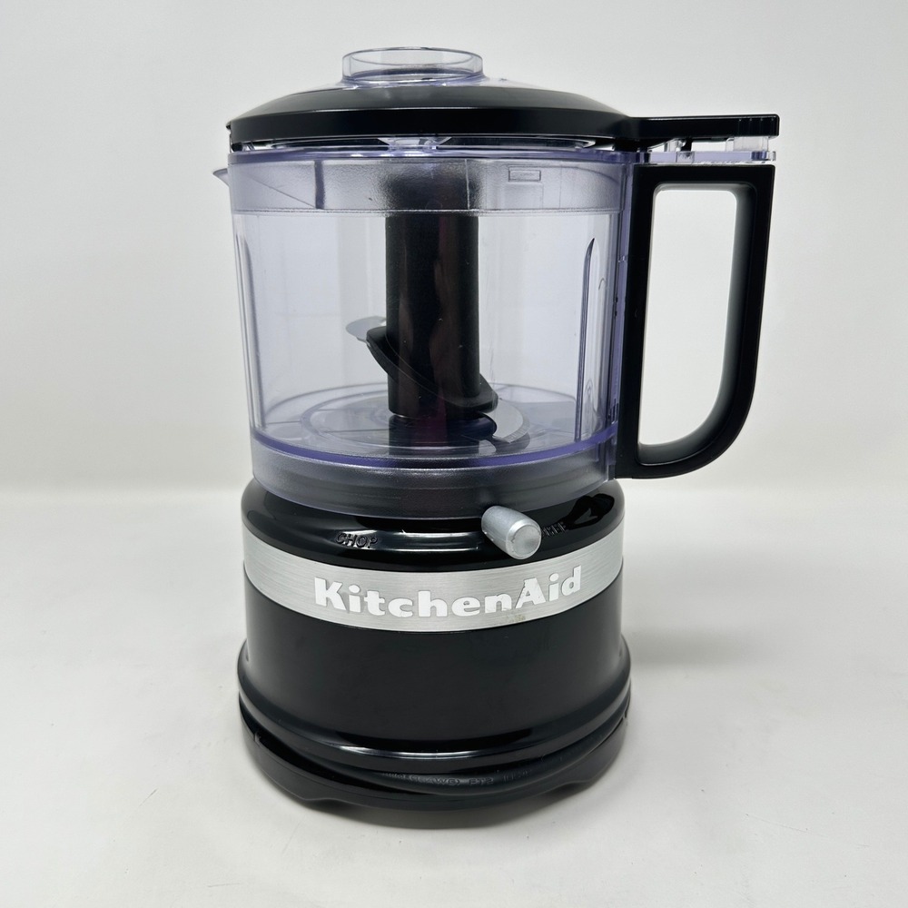 KitchenAid KFC3516OB 3.5 Cup Mini Food Processor Onyx Black 2-Speed Chopper